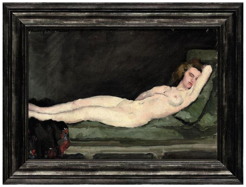 Louise d\'Aussy Pintaud - Sleeping nude