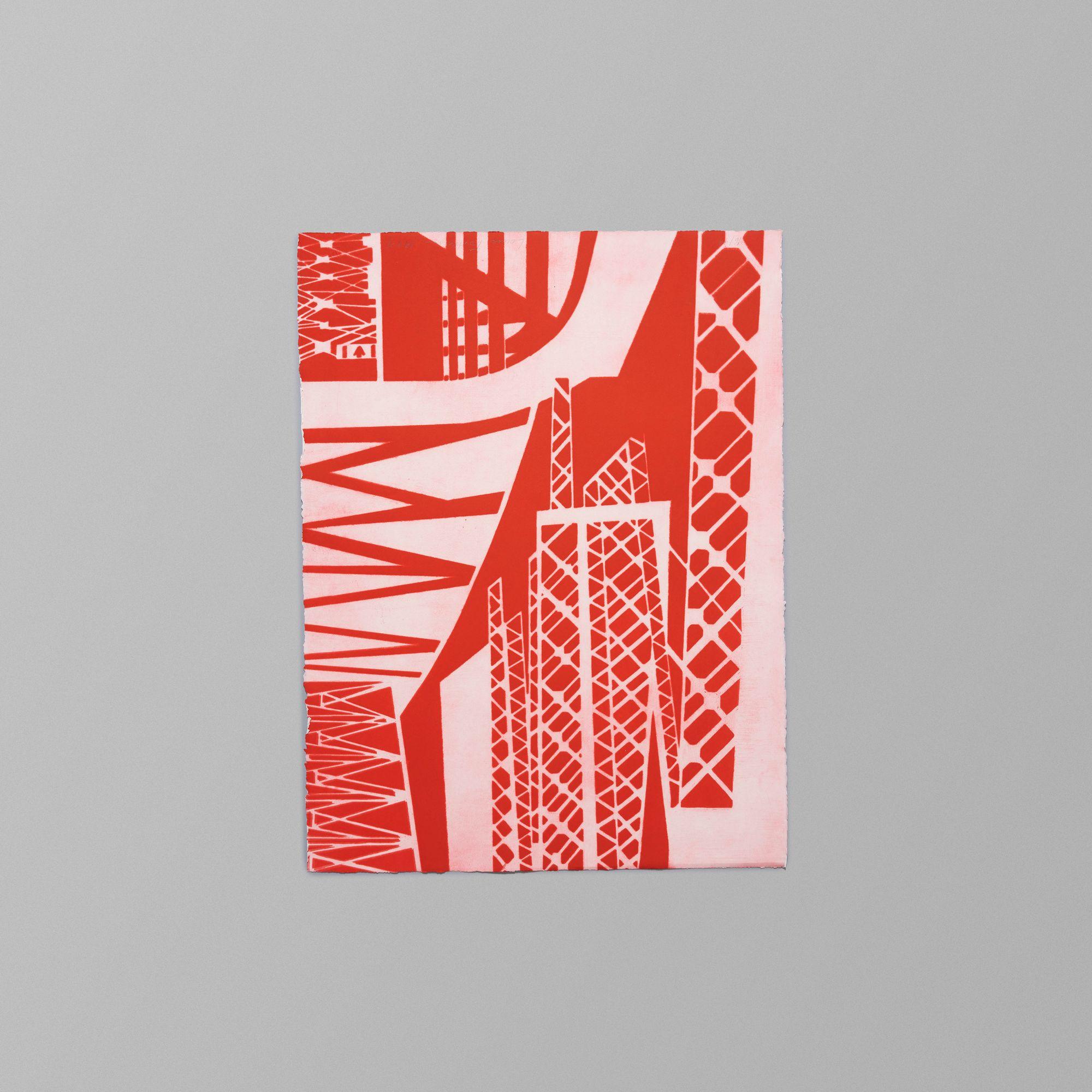 Louise Forthun - The Red Bridge, 1999