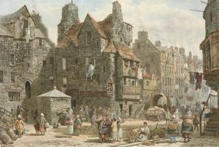 Louise Ingram Rayner - John Knox\'s House, Edinburgh