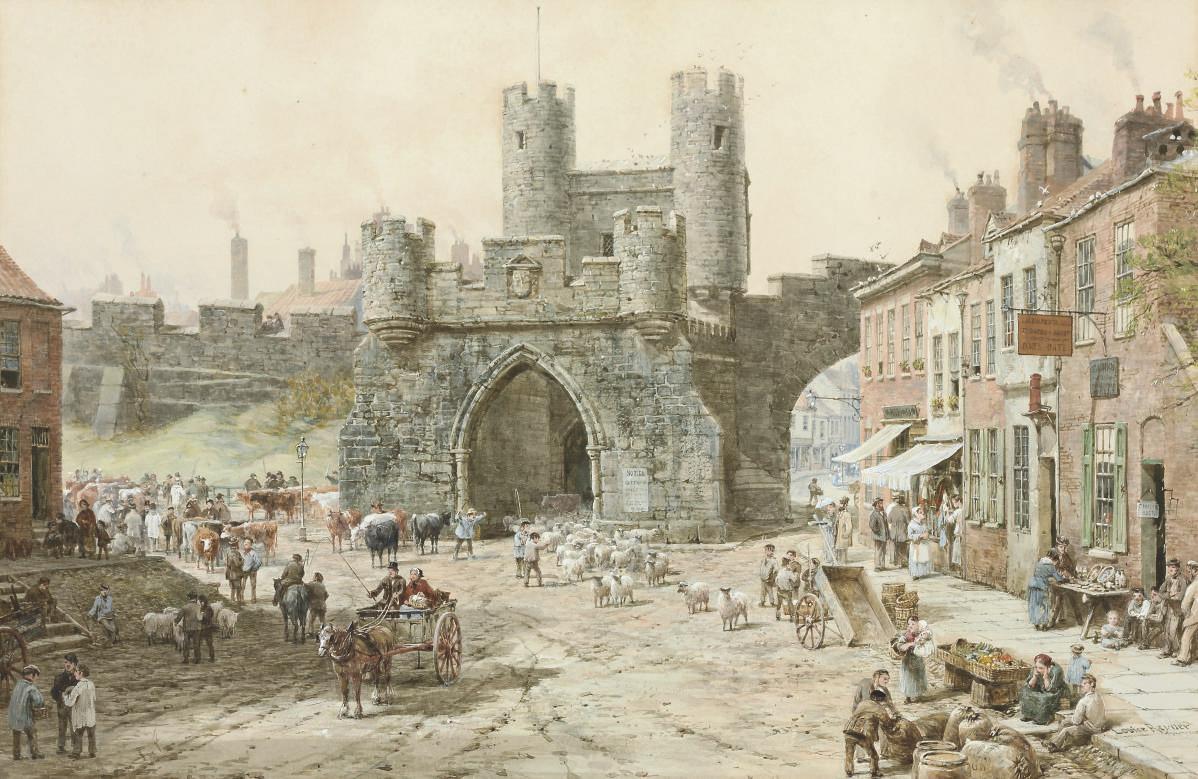 Louise Ingram Rayner - Walmgate Bar, Yorkshire