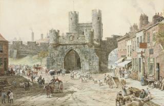 Louise Ingram Rayner - Walmgate Bar, Yorkshire