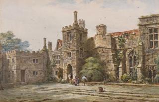 Louise J. Rayner - Haddon Hall Terrace