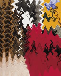 Louise Lawler - Egg and Gun (distorted for the times, unnerved)