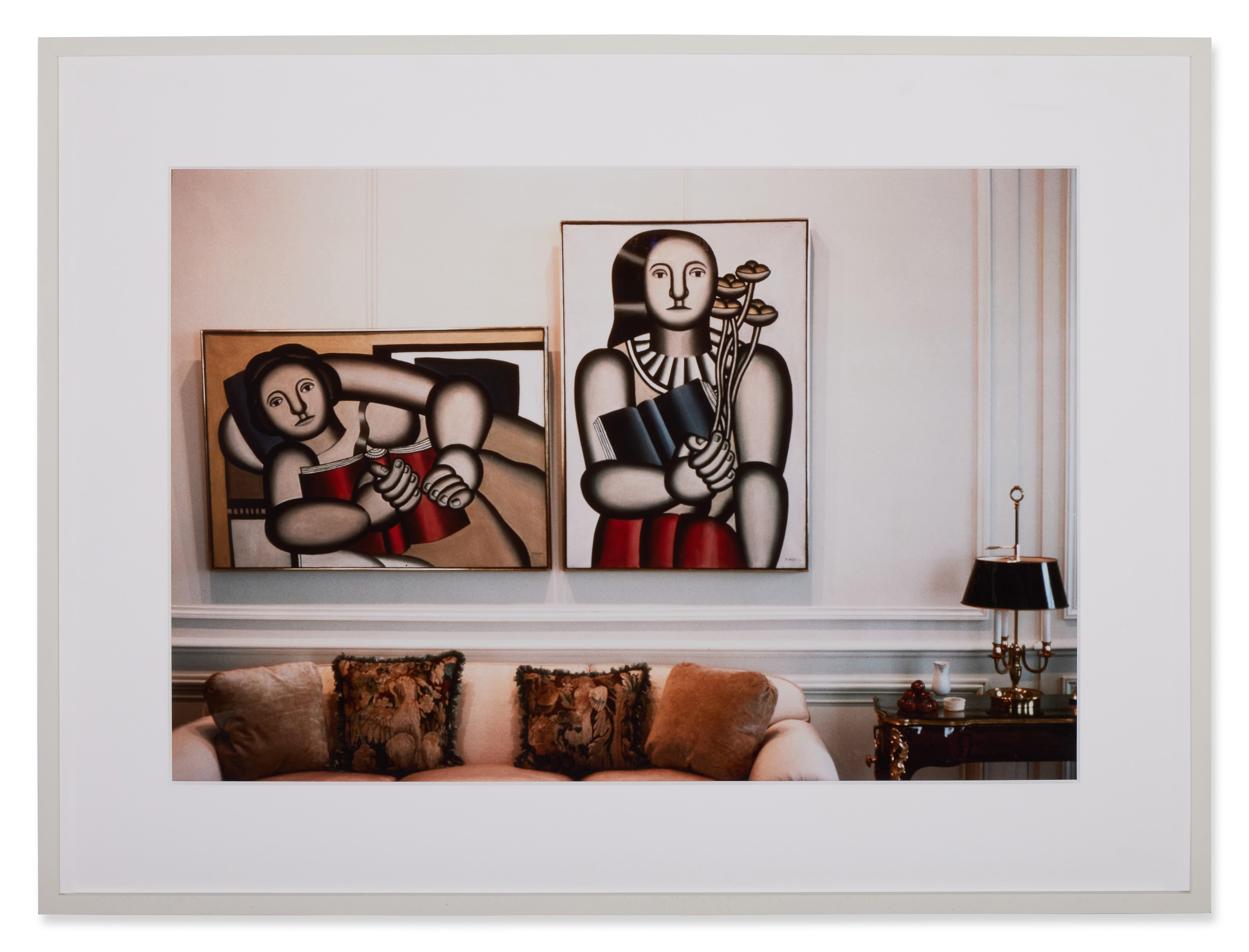 Louise Lawler - La Lecture, 1924, Femme au Livre, 1924, Positioned together, Tous les Deux, ensemble, New York