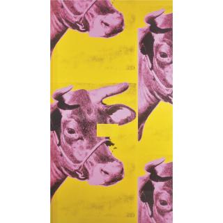 Louise Lawler - Pink & Yellow & Black Iii, (Brillo), From On A Wall, On A Cow, In A Book, In The Mail