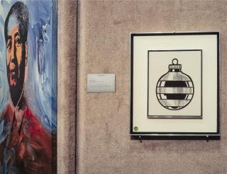 Louise Lawler - Untitled (Warhol and Lichtenstein Paintings), 1991