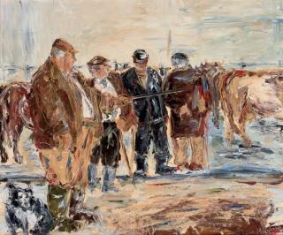 Louise Mansfield - The Cattle Market