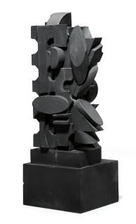 Louise Nevelson - Black Ellipse