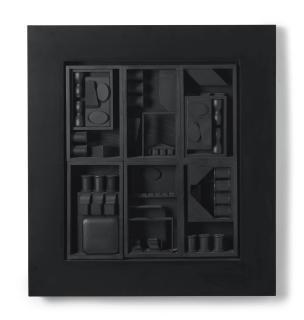 Louise Nevelson - Black Excursion 3