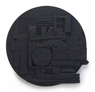 Louise Nevelson - Black Moon III