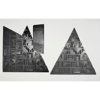 Louise Nevelson - Black Mrs. Behemoth, from Façade Portfolio