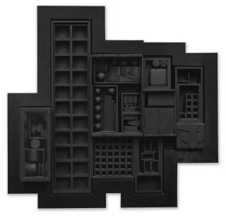 Louise Nevelson - Black Zag T