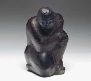 Louise Nevelson - Crouching figure