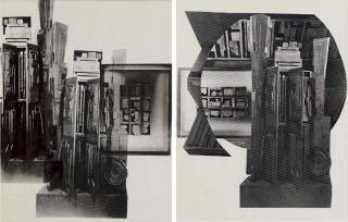 Louise Nevelson - Façade: Twelve Original Serigraphs in Homage to Edith Sitwell, New York, Harry N. Abrams and Pace Gallery, 1966 (Baro 71-82)