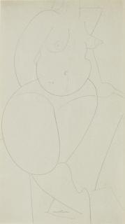 Louise Nevelson - Female Nude