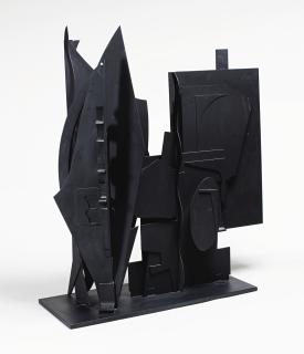 Louise Nevelson - Maquette For Night Wall I
