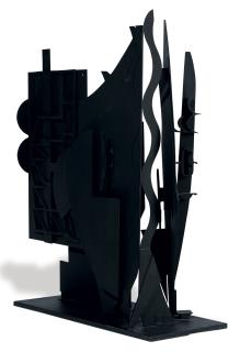 Louise Nevelson - Maquette for Night Wall I