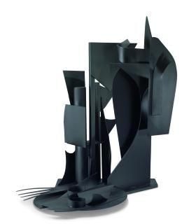 Louise Nevelson - Maquette For Sun Disc/Moon Shadow V