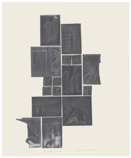 Louise Nevelson - Night Sound, From Lead Intaglio Series