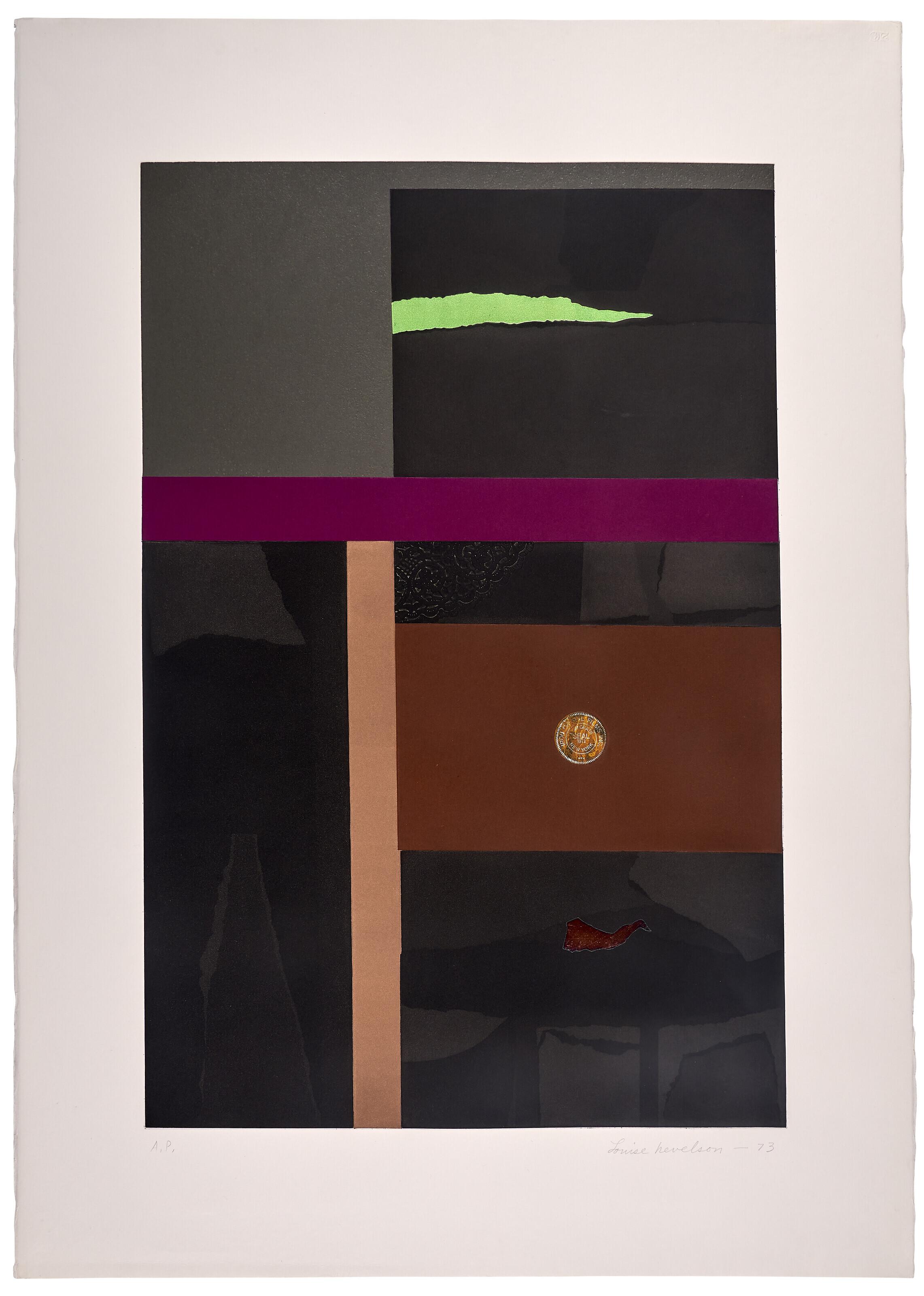 Louise Nevelson - Ten prints by the artist