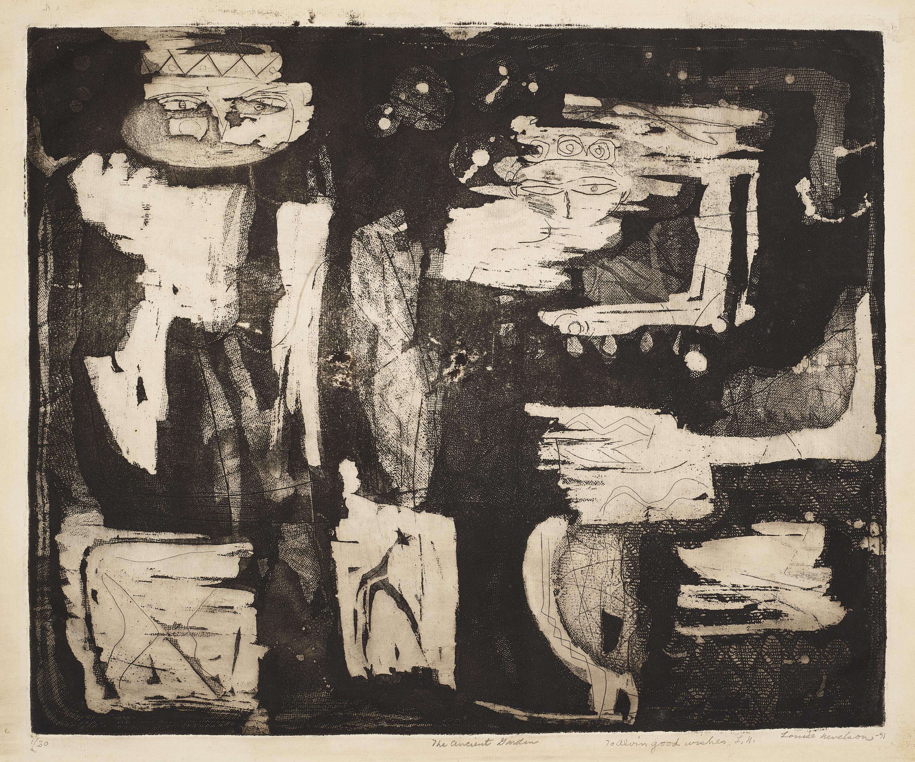Louise Nevelson - The Ancient Garden