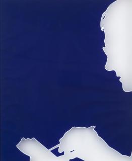 Lourdes Castro - Sombra projectada de Maurice Henry,1968