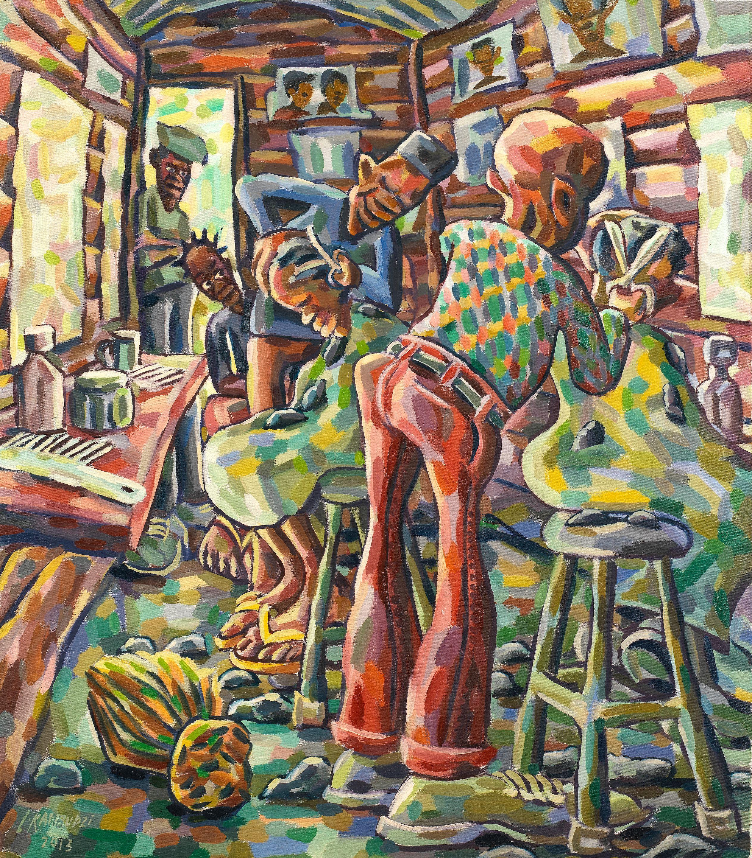 Lovemore Kambudzi - The barber shop