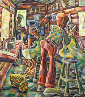 Lovemore Kambudzi - The barber shop