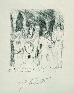 Lovis Corinth - 15 Bll. in: Die Frau Konnetable