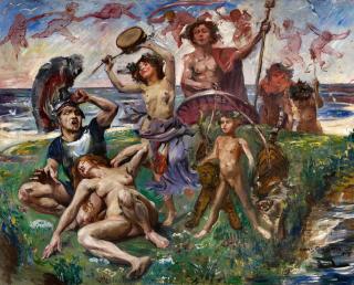 Lovis Corinth - Ariadne auf Naxos