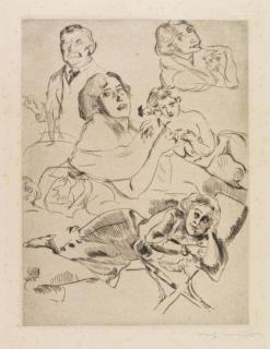 Lovis Corinth - Bewegungsstudien