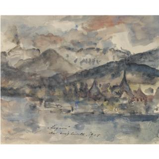 Lovis Corinth - Blick Auf Luzern (View Of Lucerne)