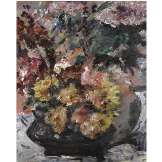 Lovis Corinth - Blumen Im Bronzekübel (Flowers In A Bronze Bucket)