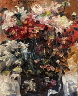 Lovis Corinth - Blumen in Vase