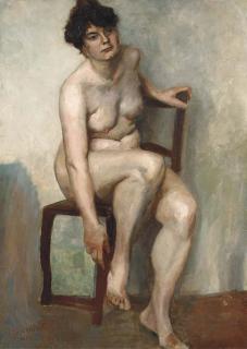 Lovis Corinth - Frauenakt