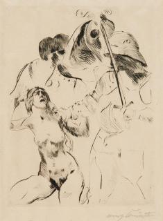 Lovis Corinth - Frauenraub