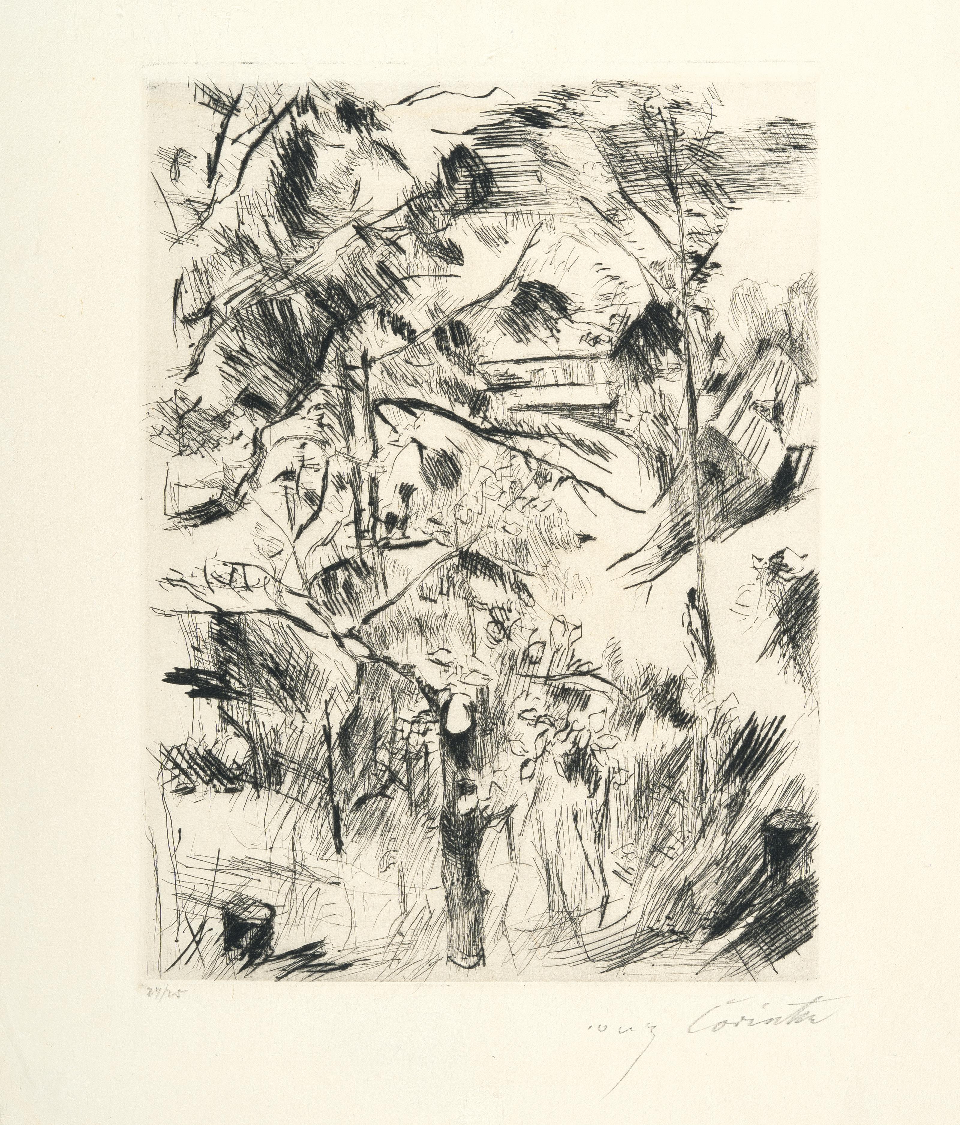 Lovis Corinth - Garten am Walchensee