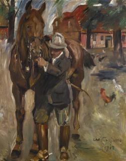 Lovis Corinth - German setting Out For A Ride