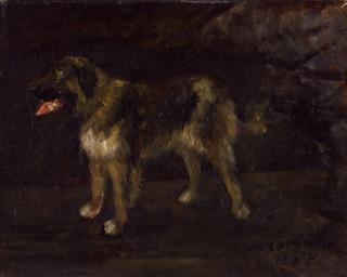 Lovis Corinth - Hundestudie