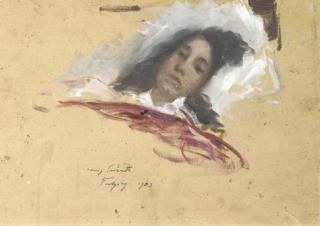 Lovis Corinth - Im bett