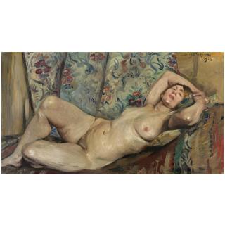 Lovis Corinth - Liegender Weiblicher Akt (Reclining Nude)