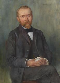 Lovis Corinth - Porträt des Direktors Schellinsky