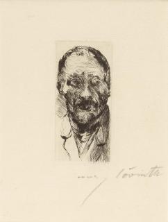 Lovis Corinth - Selbstbildnis.