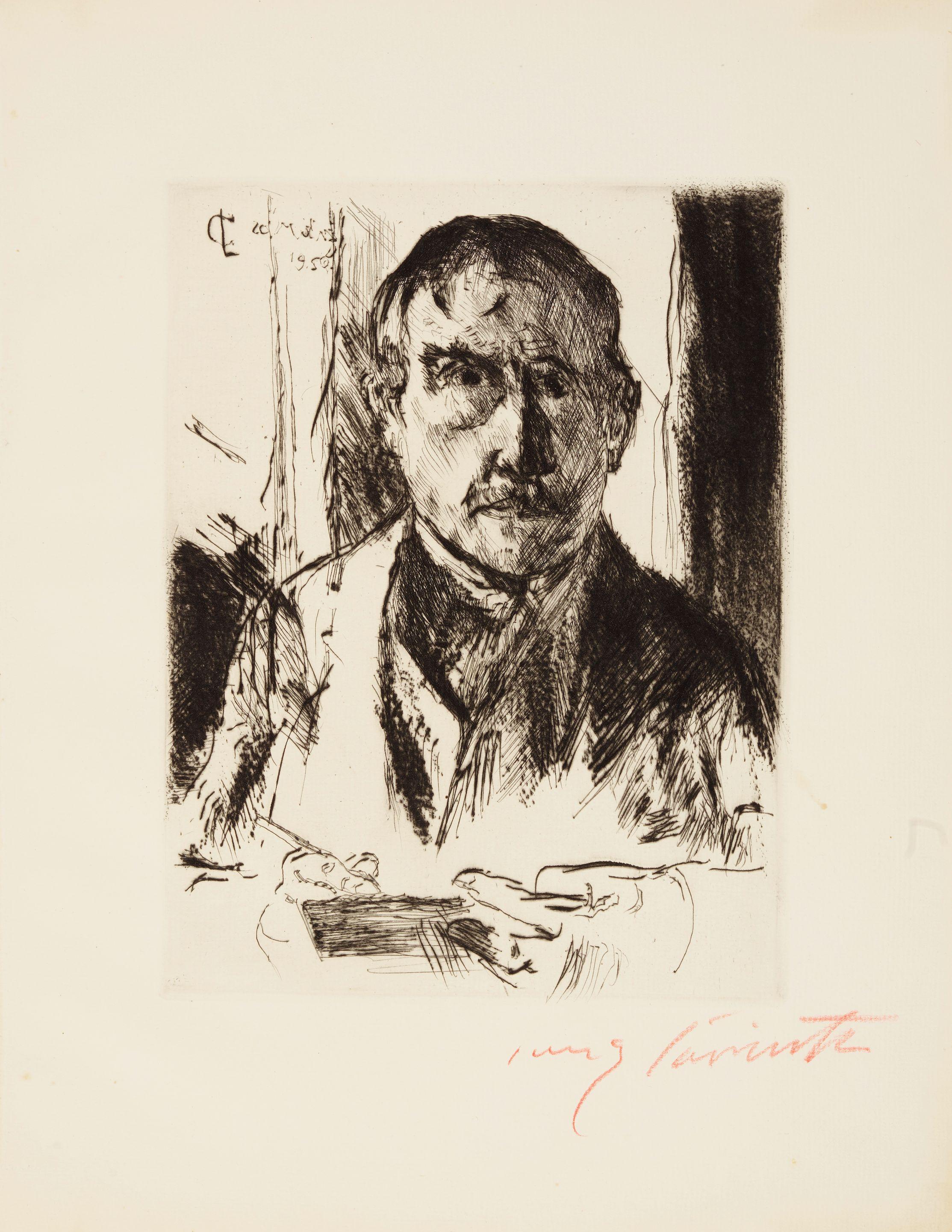 Lovis Corinth - Selbstbildnis