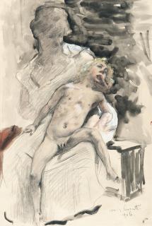 Lovis Corinth - Studie zur Jugend des Zeus