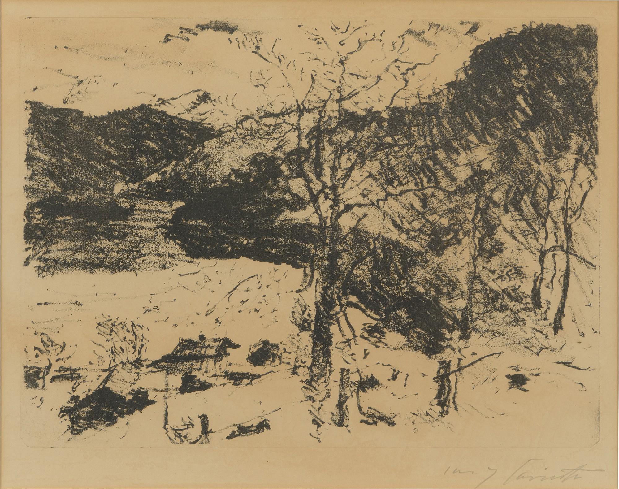 Lovis Corinth - Walchensee (Lake Walchen)