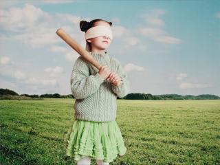 Lovisa Ringborg - \'Girl with Baseball Bat\', 2004
