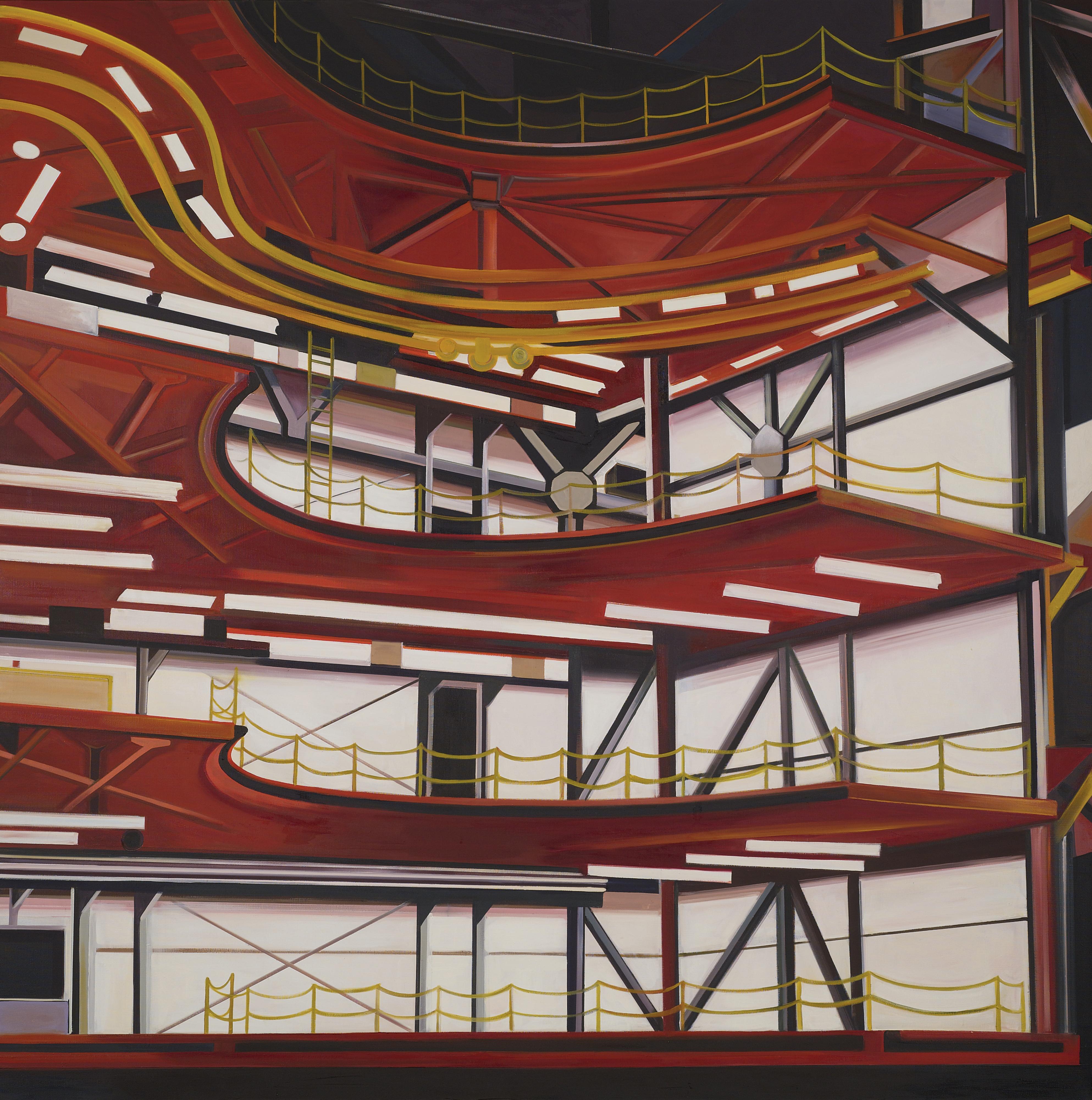 Lowell Nesbitt - Work Stages- V.A.B.