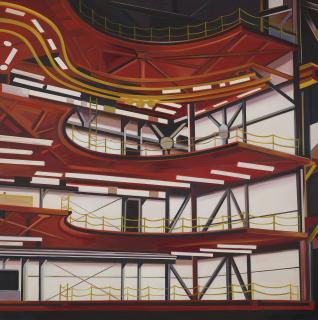 Lowell Nesbitt - Work Stages- V.A.B.