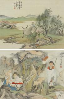 Lu Hui - Figure Paintings After Old Masters